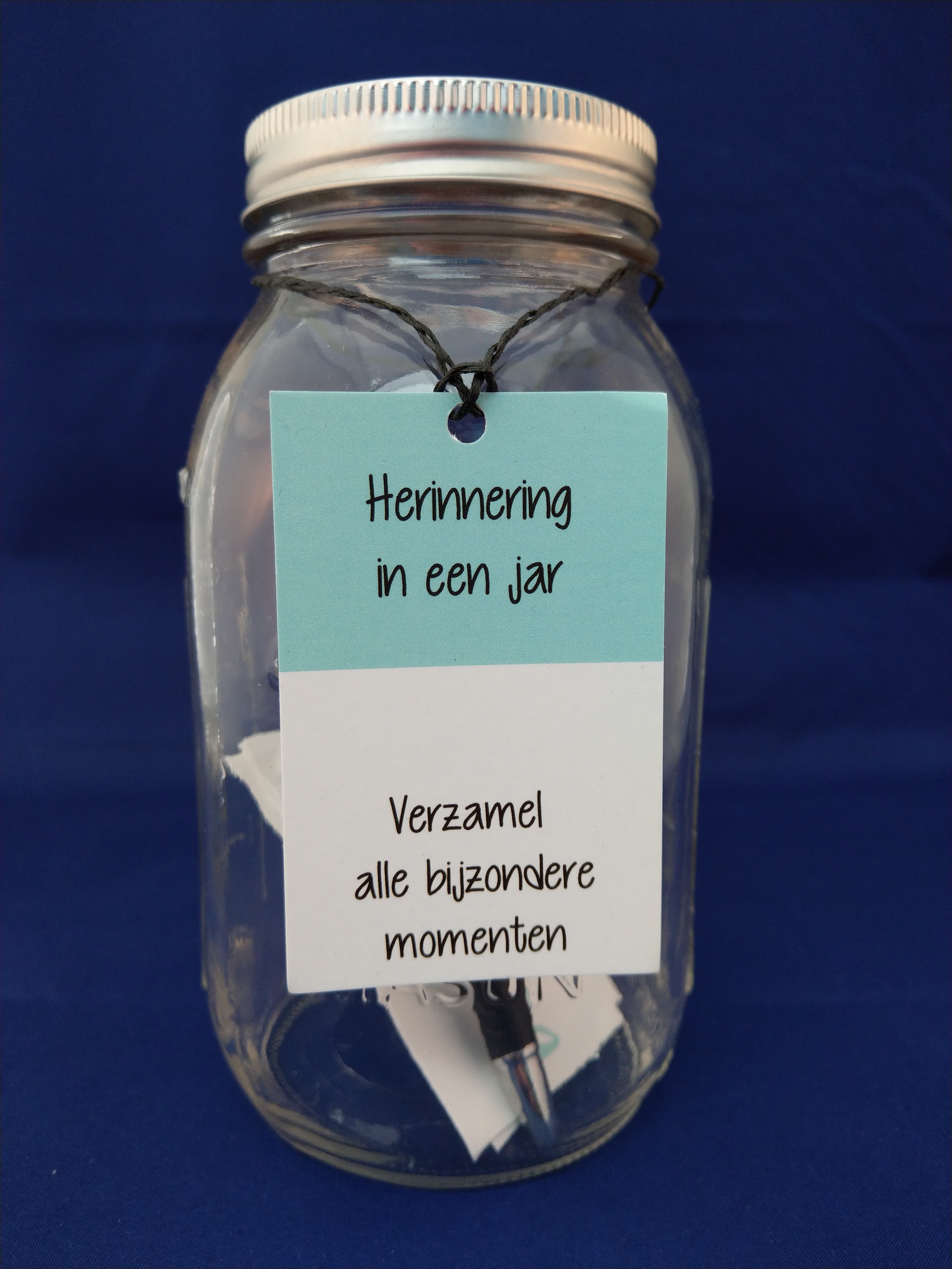 Herinnering in a jar